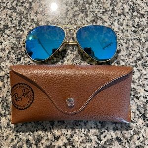 Blue Rayban Aviators